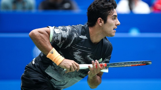 Cristian Garin debió retirarse por lesión en primera ronda del ATP 500 de Beijing