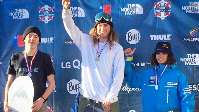 Iñaqui Irarrázaval fue campeón del Freestyle Tour 2019 y clasificó al Mundial de Snowboard