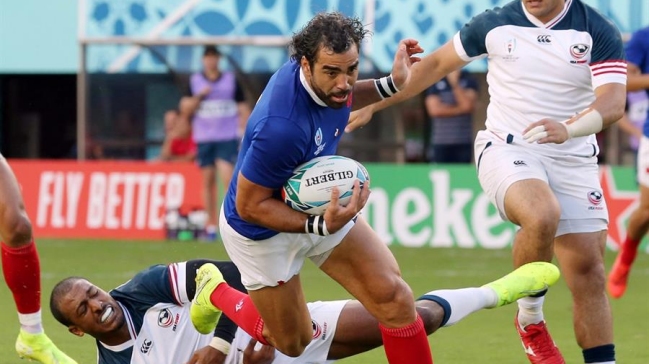 Francia venció a Estados Unidos y lidera su grupo en el Mundial