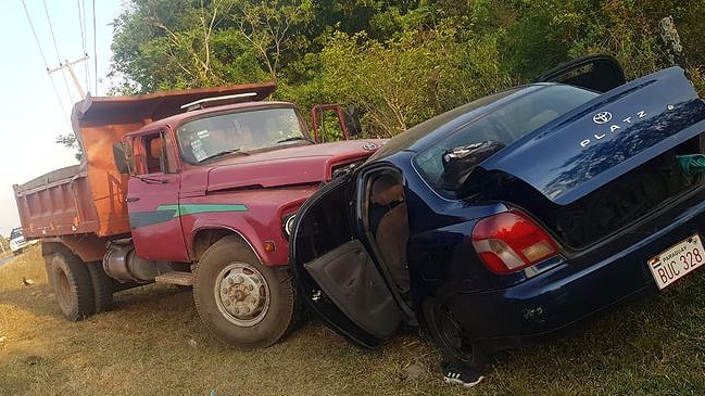 Jugadores juveniles de Olimpia quedaron con pronóstico reservado tras accidente vehicular