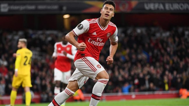 La exhibición de Martinelli en el inapelable triunfo de Arsenal en la Europa League