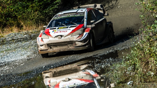 Ott Tänak asumió el liderato en el Rally de Gales tras la primera etapa