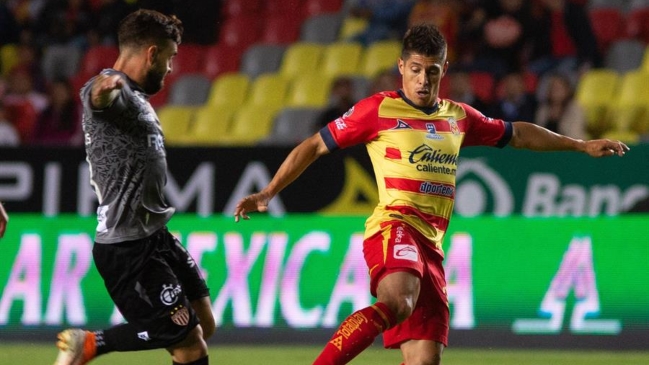 Felipe Gallegos anotó el gol de la victoria de Necaxa sobre Morelia en México