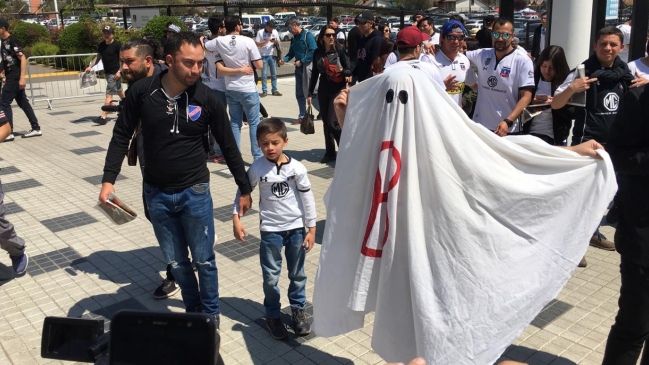 El “Fantasma de la B” se hizo presente en el Estadio Monumental para el Superclásico