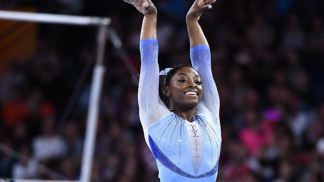 Simone Biles desplegó su magia e hizo historia en el Mundial de Gimnasia de Stuttgart