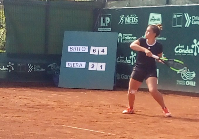 Fernanda Brito alcanzó la final de la Copa Las Condes