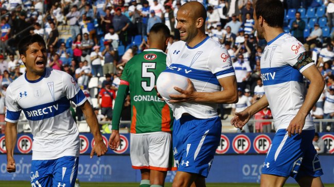 Sebastián Sáez inauguró la fiesta de Universidad Católica ante Cobresal