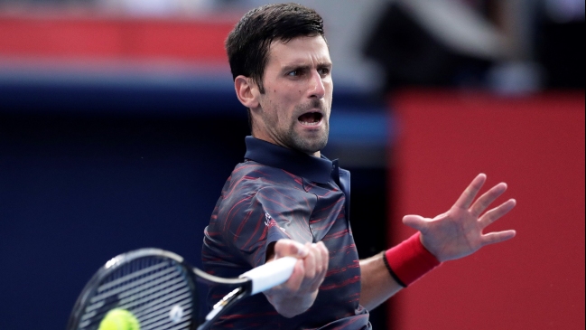 Djokovic cumplió en su debut y eliminó a Shapovalov del Masters 1.000 de Shanghai