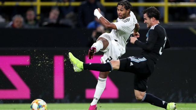 Los goles en el intenso empate entre las selecciones de Argentina y Alemania