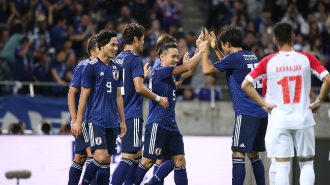Japón derribó a punta de golazos a Mongolia en las clasificatorias asiáticas al Mundial de Qatar