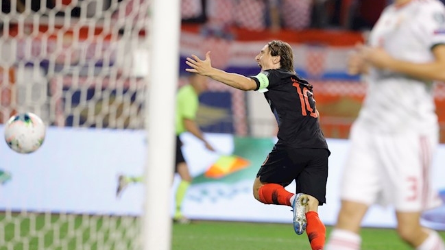 Luka Modric comandó sólida victoria de Croacia sobre Hungría rumbo a la Euro 2020