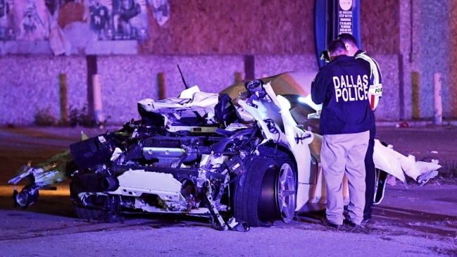 El boxeador Errol Spence Jr se encuentra grave tras sufrir impactante accidente en su Ferrari