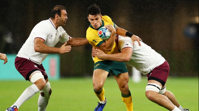 Australia derrotó con dificultades a Georgia y quedó líder del Grupo D