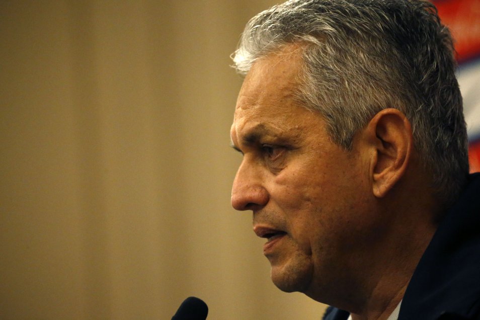 Reinaldo Rueda compareció ante los medios en la previa al amistoso con Colombia