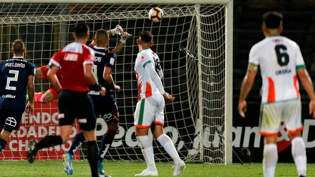 Marcelo Cañete descontó para Cobresal ante la U con un golazo de media distancia