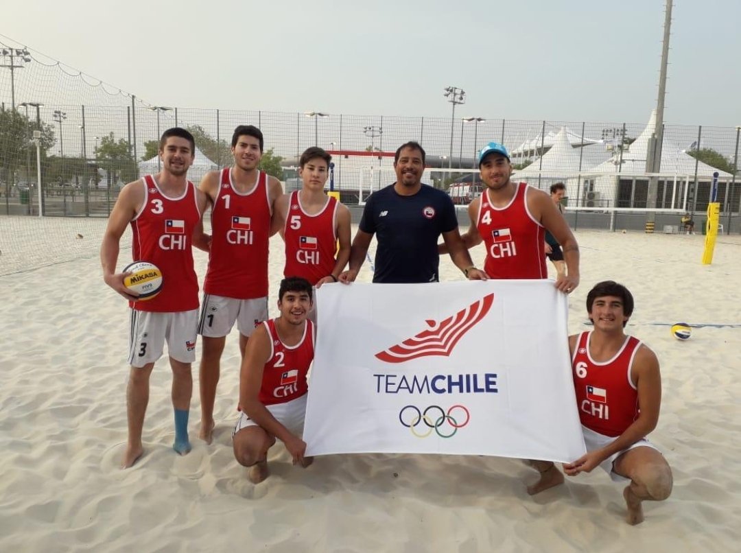 Chile cayó en su debut en el voleibol 4×4 en los Juegos Mundiales de Playa