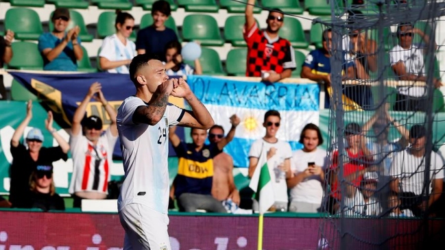 Lucas Ocampos y Nicolás Domínguez sentenciaron goleada de Argentina sobre Ecuador