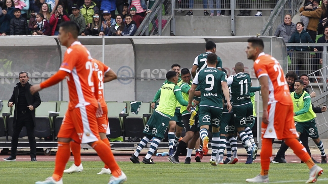 Francisco Alarcón aportó con su gol para liquidar las aspiraciones de Cobreloa