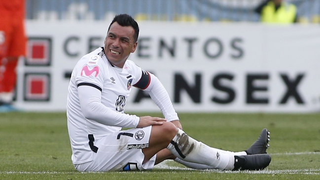 Esteban Paredes quedó descartado para el clásico entre Colo Colo y la UC