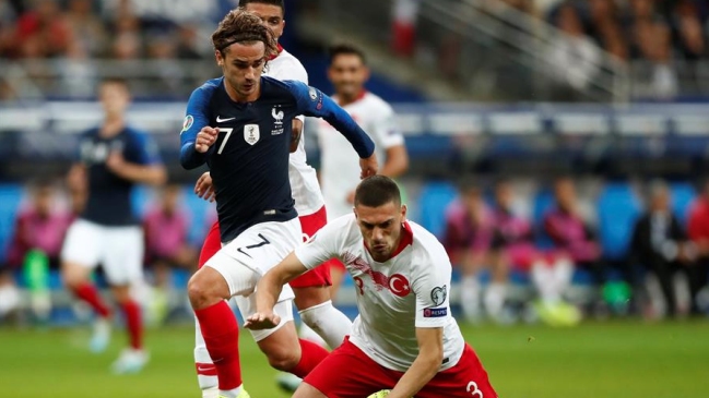 Francia sufrió amargo empate ante Turquía en las clasificatorias de la Eurocopa 2020