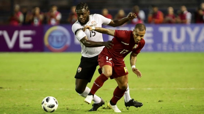 Venezuela doblegó la débil defensa de Trinidad y Tobago en Caracas