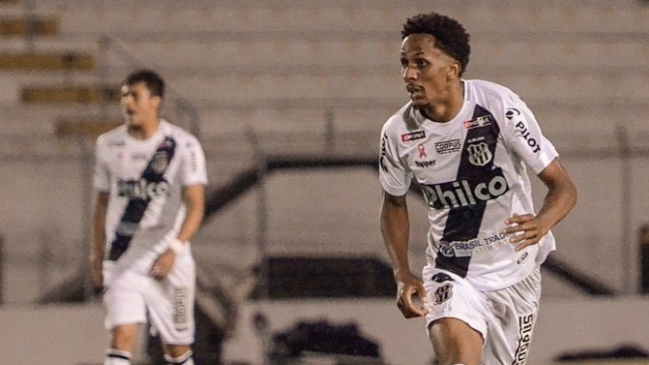 Ángelo Araos debutó en Ponte Preta en empate ante Atlético Goianiense en el Brasileirao B