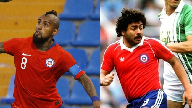 Arturo Vidal quedó a un gol de alcanzar el registro de Carlos Caszely en la Roja