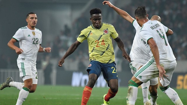Colombia sufrió una dura derrota frente a Argelia tras su amistoso con la Roja