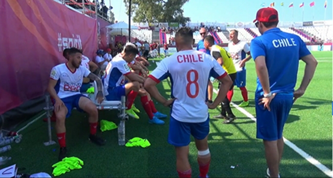 Chile cayó ante Letonia en el Mundial de Fútbol 6 y quedó sin chances de avanzar