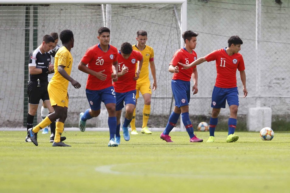 Chile doblegó a Australia y ganó confianza en su último apronte antes del Mundial Sub 17