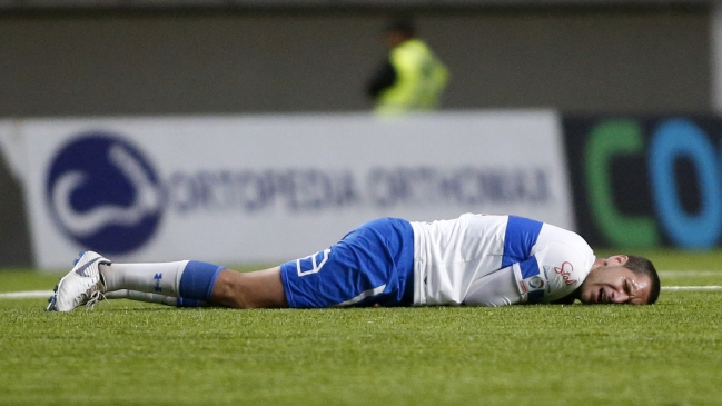 Quinteros: Aued va a querer jugar, pero si su lesión se puede agravar no lo arriesgaremos