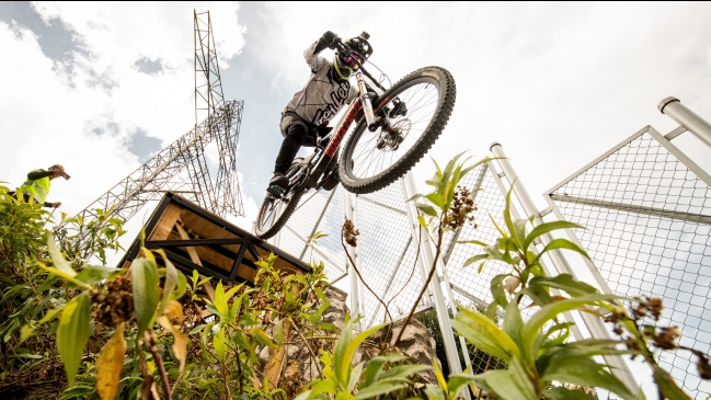 Juan Diego Salido se convertirá en el primer latinoamericano en el Red Bull Rampage