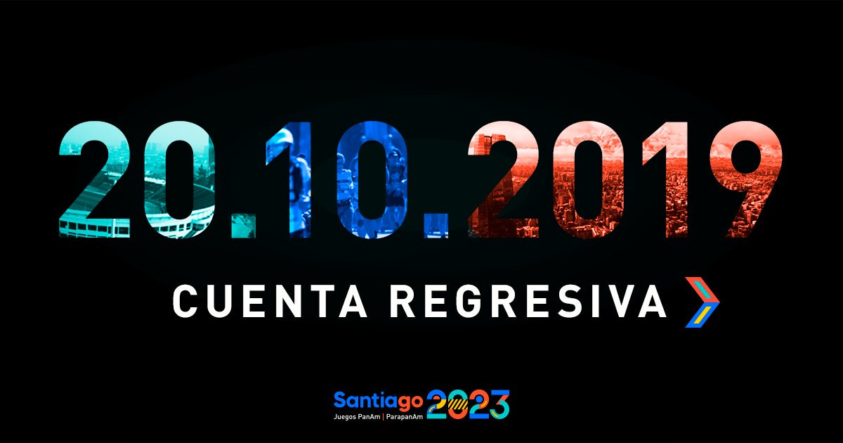 Corporación Santiago 2023 suspendió evento de cuenta regresiva de los Juegos Panamericanos