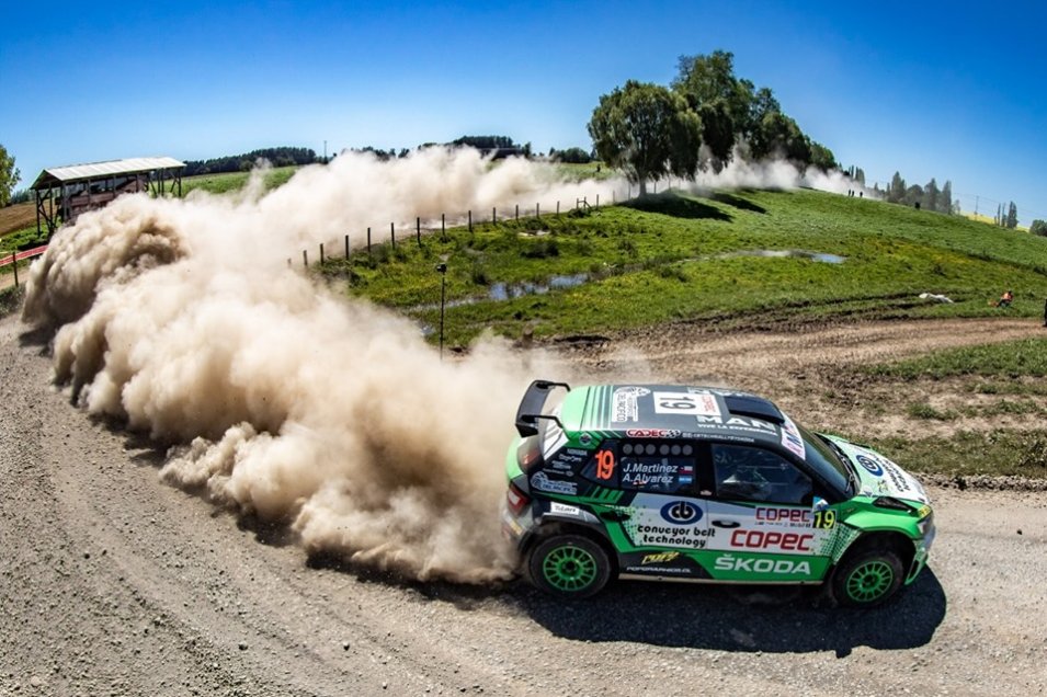 Pilotos se lucieron en el Shakedown del Rally Mobil de Concepción