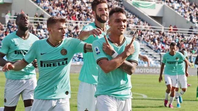 Lautaro Martínez impulsó el triunfo de Inter sobre Sassuolo en la Serie A