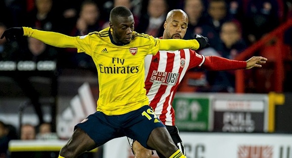 Sheffield United se hizo fuerte en casa ante Arsenal por una nueva jornada de la Premier