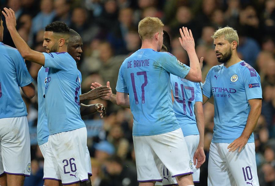 Manchester City reaccionó y aplastó a Atalanta en la Champions