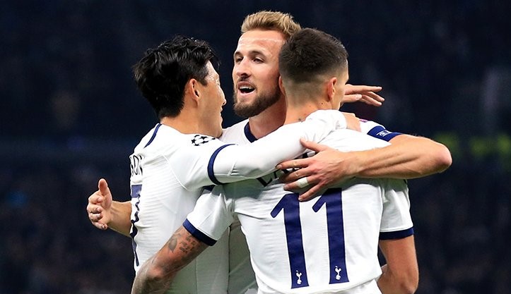 Harry Kane y Son Heung-Min guiaron abultado triunfo de Tottenham ante Estrella Roja