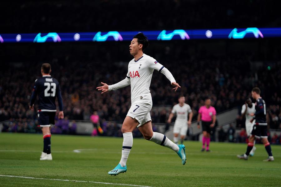 Tottenham logró su primera victoria en la Champions al golear a Estrella Roja en Londres