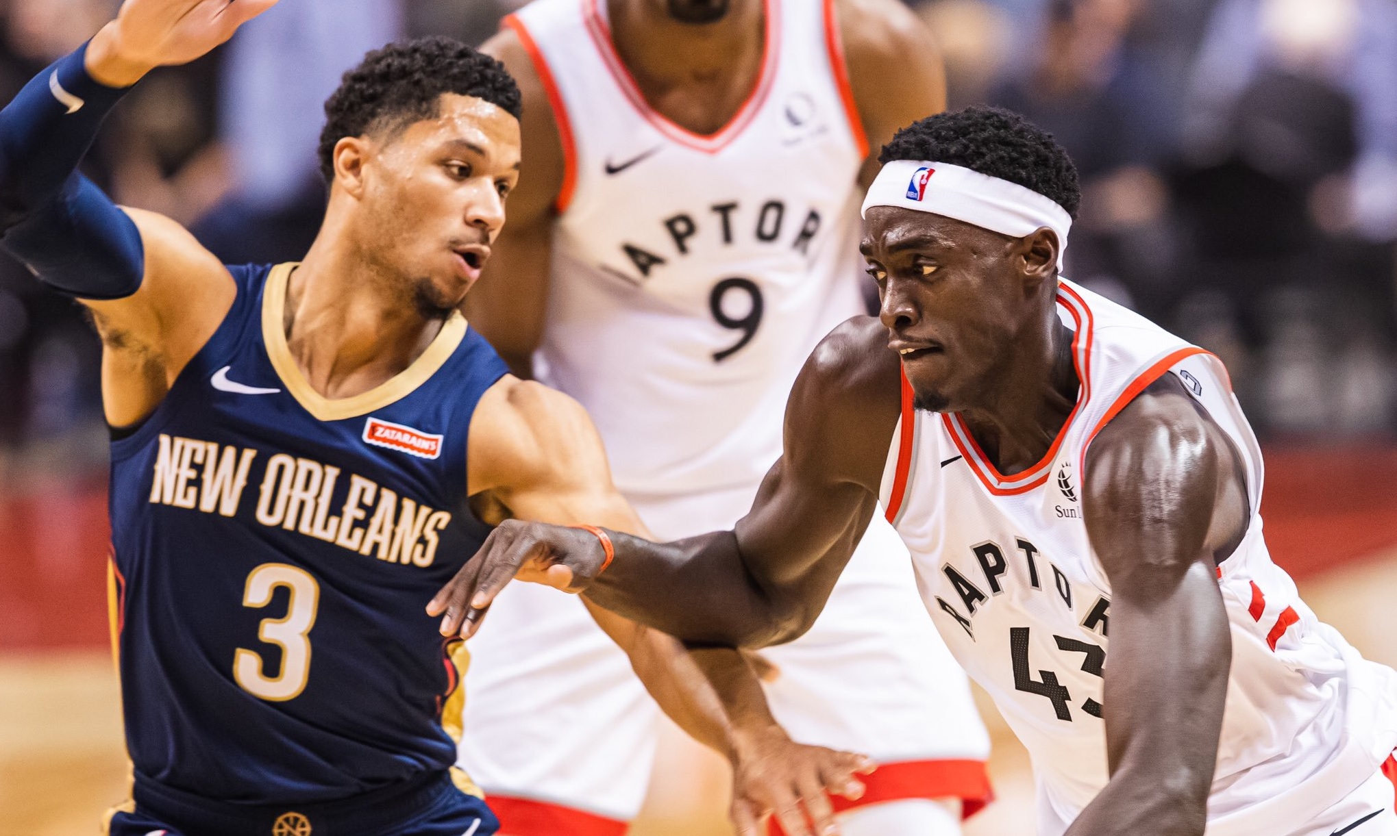 Toronto Raptors inauguró la nueva temporada de la NBA con sufrido triunfo sobre Pelicans