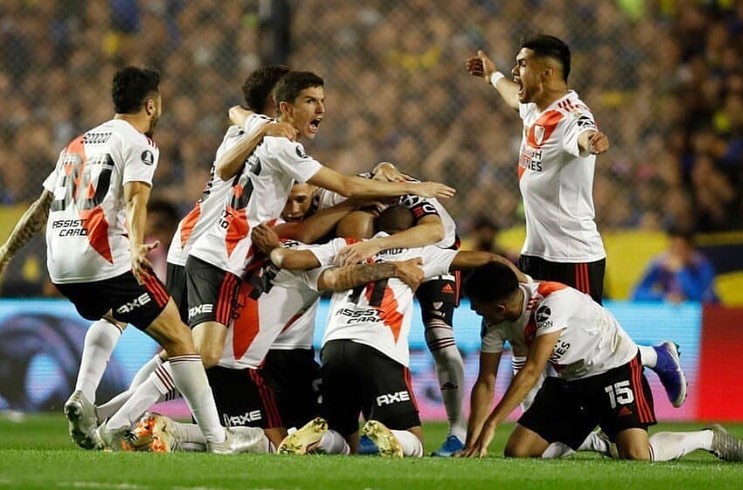 Paulo Díaz: “Somos finalistas, vamos River carajo”