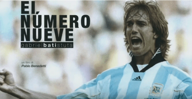 “El número nueve”: Batistuta cuenta las alegrías y dolores que le dio el fútbol en un documental