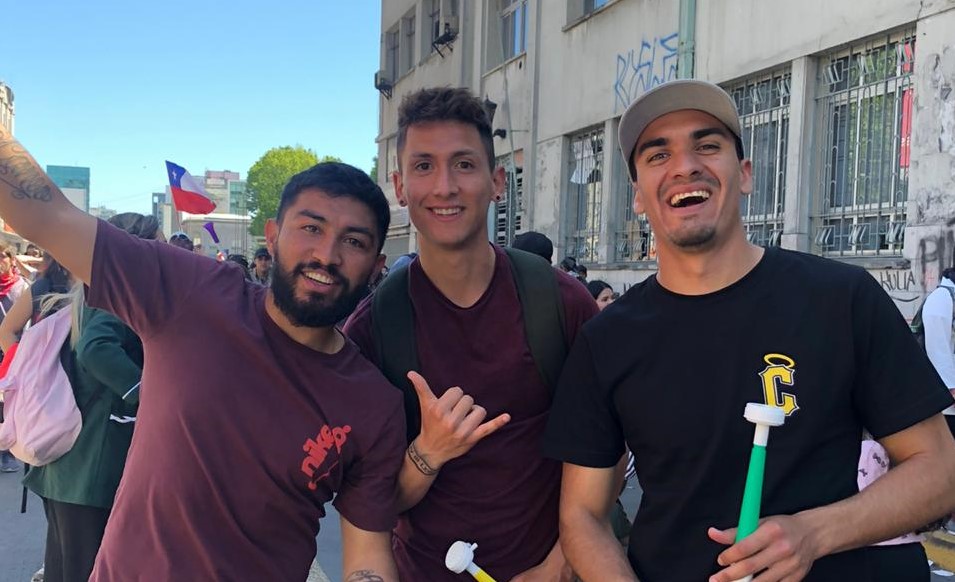 Los jugadores Nicolás Maturana, Walter Ponce y Nicolás Orellana marcharon en Concepción