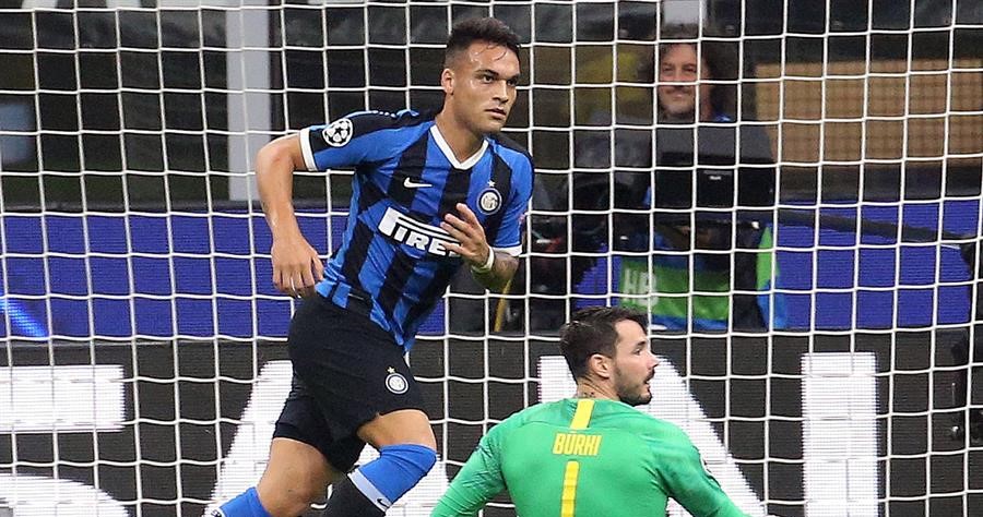 Lautaro Martínez lideró la victoria de Inter de Milán ante Borussia Dortmund en la Champions