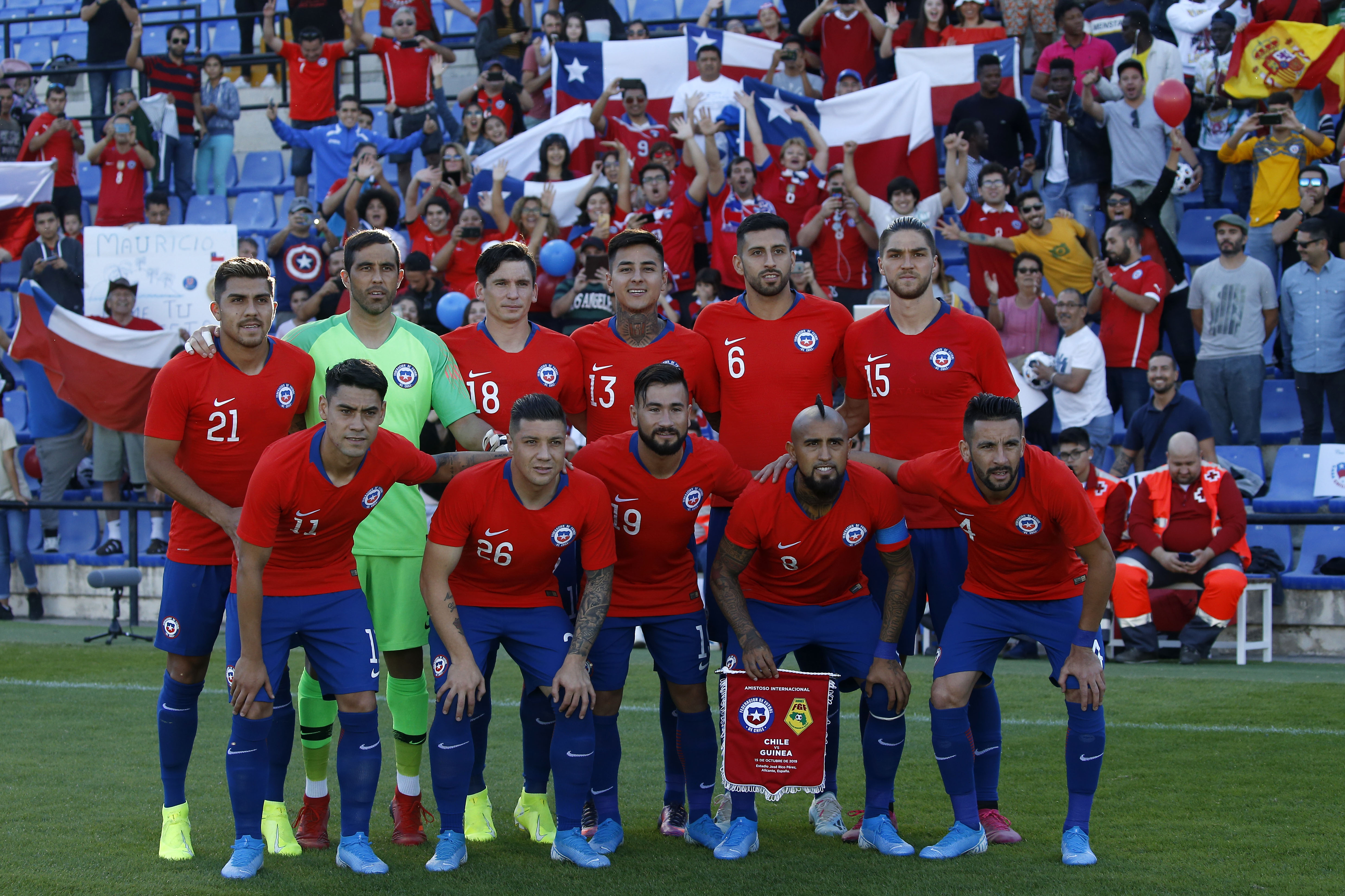 La Roja mantuvo su posición en el ranking FIFA tras los amistosos de octubre