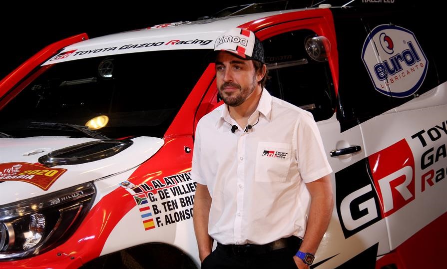 El español Fernando Alonso confirmó su participación el Rally Dakar 2020