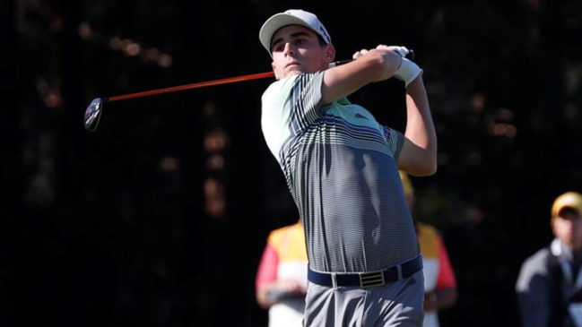 Joaquín Niemann tuvo gran arranque en el Zozo Championship que lidera Tiger Woods