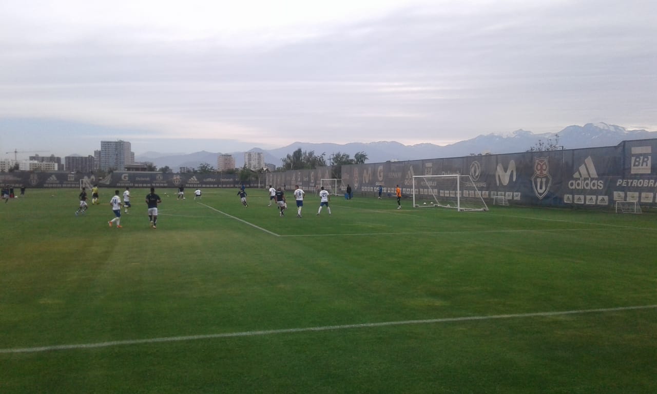 Universidad de Chile goleó a Barnechea en una práctica privada en el CDA