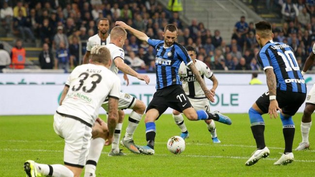 Los goles del intenso empate entre Inter de Milán y Parma en el “Giuseppe Meazza”