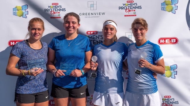 Fernanda Labraña y su compañera argentina cayeron en la final de Austin